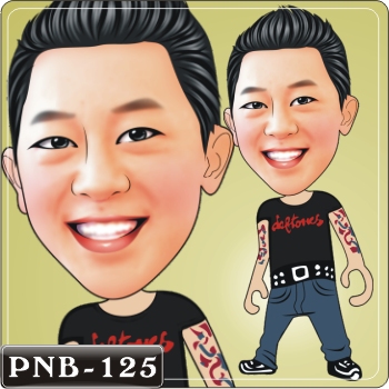 男生人像Q版漫畫 PNB-125